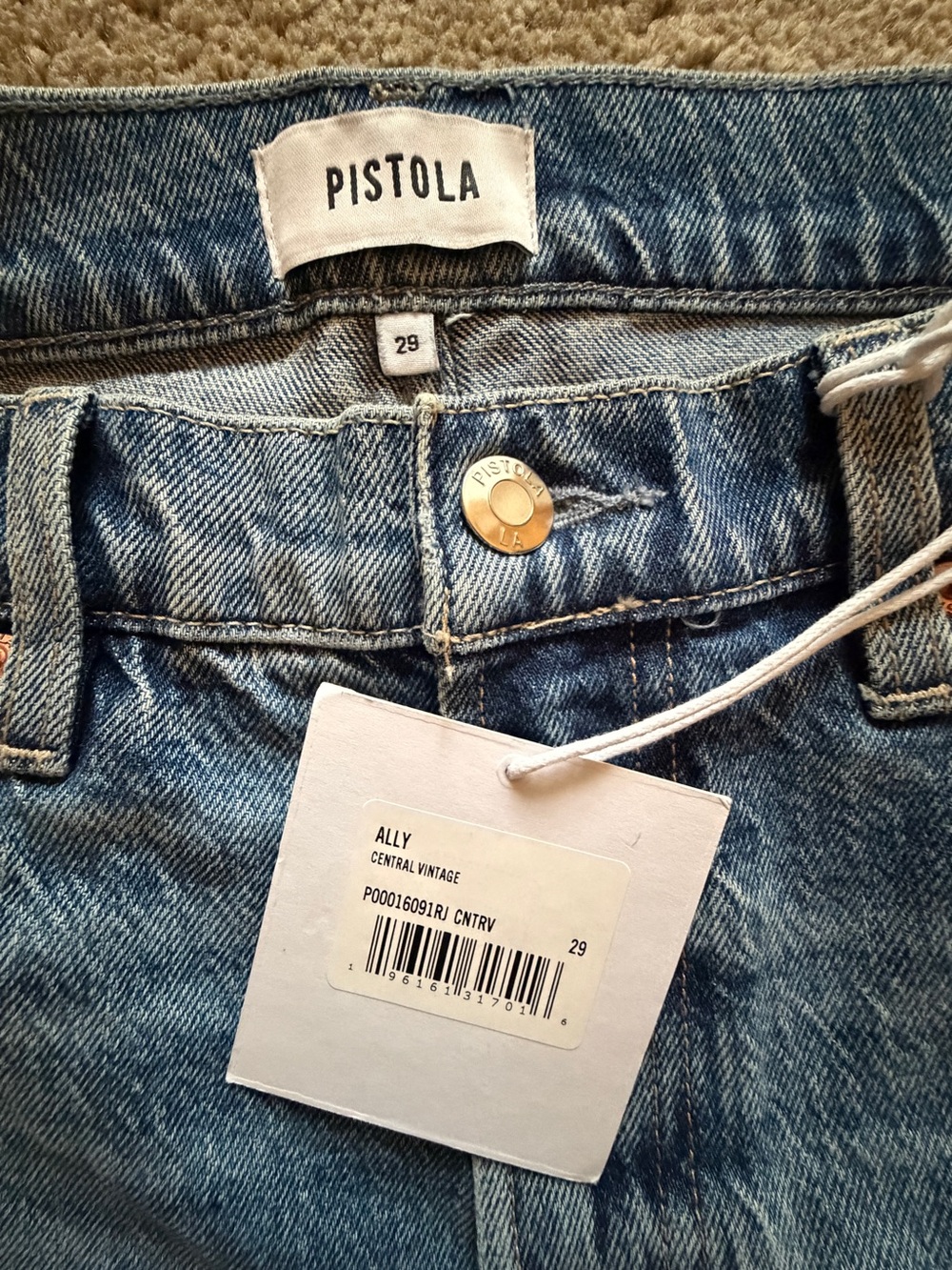 Pistola Ally HighRise Vintage Ankle Bootcut Jeans - Picture 5 of 9